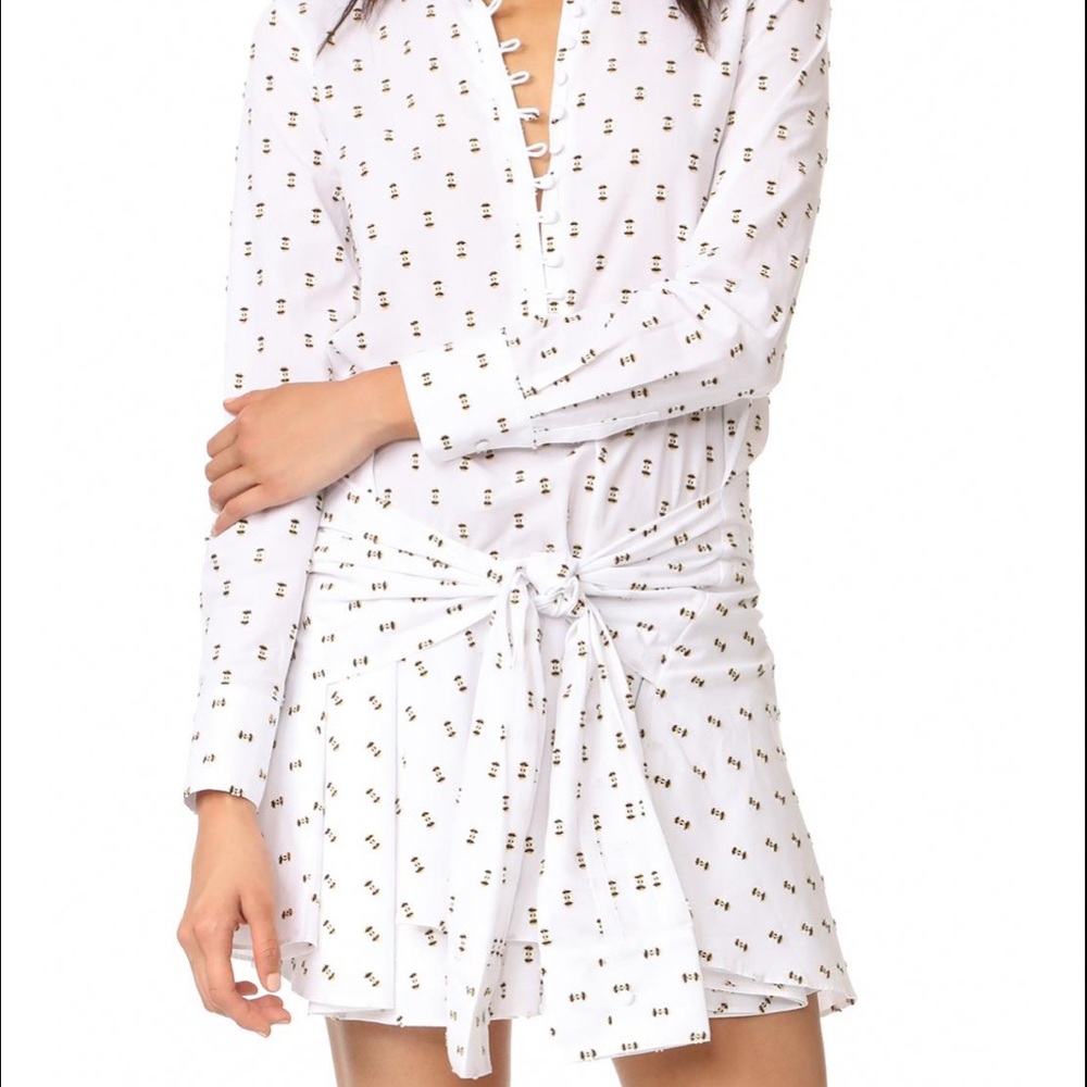 Derek Lam 10 Crosby by Anthropologie Dress | White | Size 6